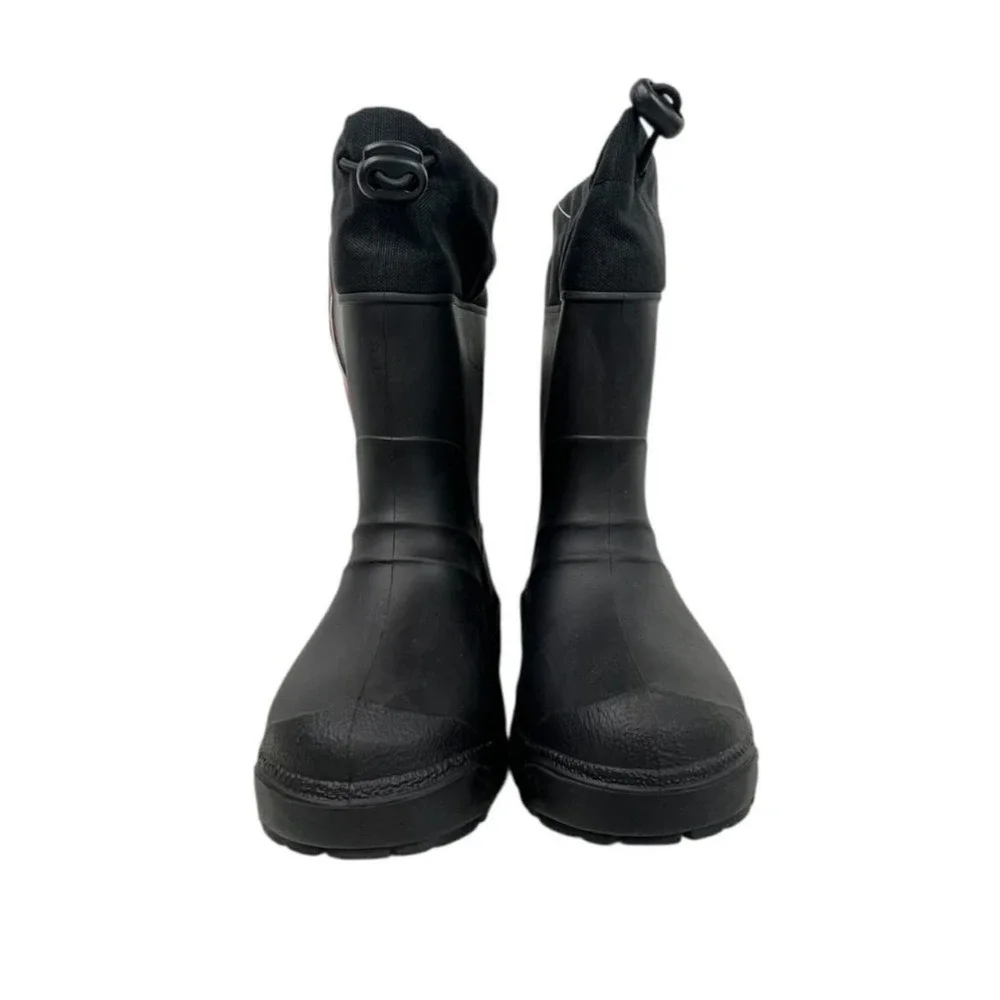 Wonder Nation Unisex Size 9 Black Winter Insulated To  -25 degrees‎ Rubber Boots